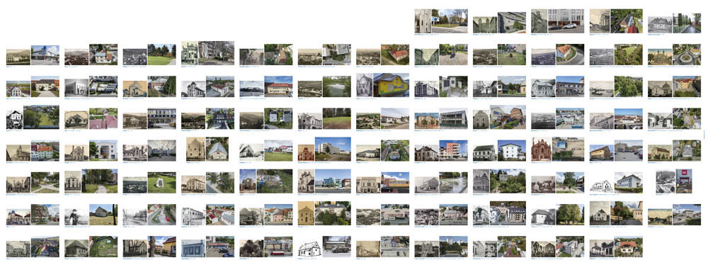 88 miest, kde stáli synagógy s ich pôvodnou fotografiou vzhľadu